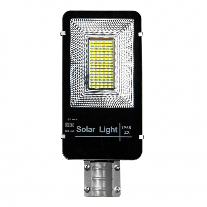 Lampa Led cu încărcare solară X-LED 150W, acumulator 24000mAh, protecție la umiditate IP65, incl. suport de fixare [4]