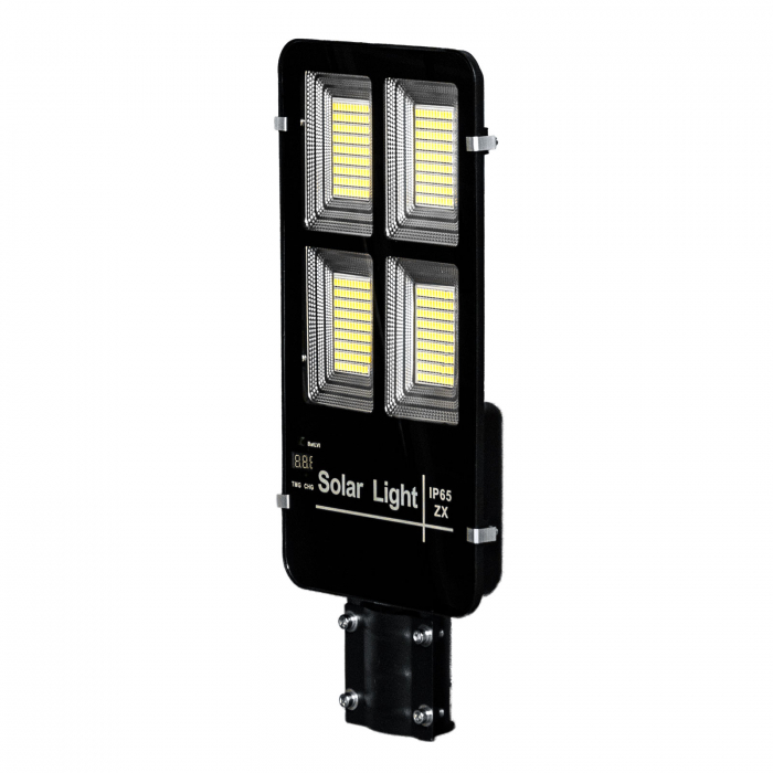 Lampa Led cu încărcare solară X-LED 200W, acumulator 40000mAh, protecție la umiditate IP65, incl. suport de fixare [5]