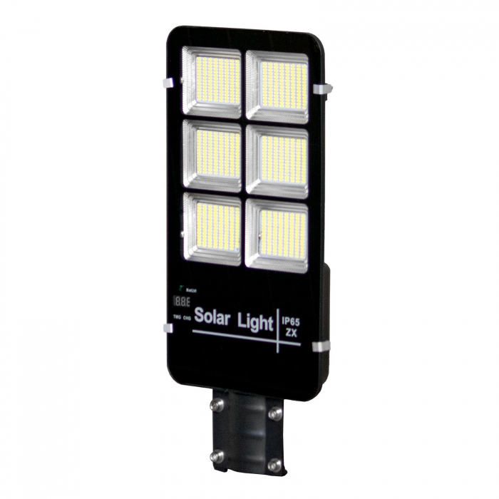 Lampa Led cu încărcare solară X-LED 300W, acumulator 48000mAh, protecție la umiditate IP65, incl. suport de fixare [5]