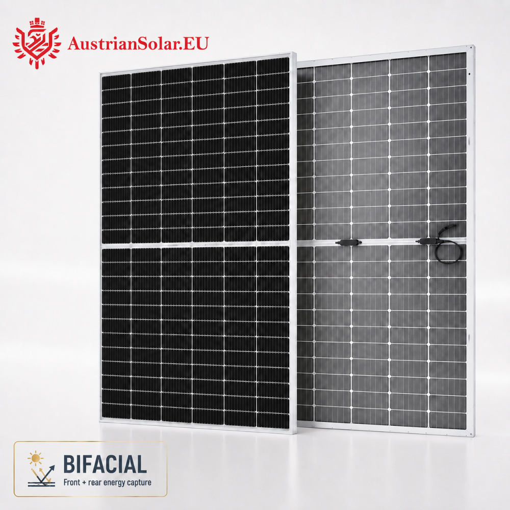 Panou fotovoltaic Austrian Solar 620W N-type Bifacial Double Glass Half-Cut [2]