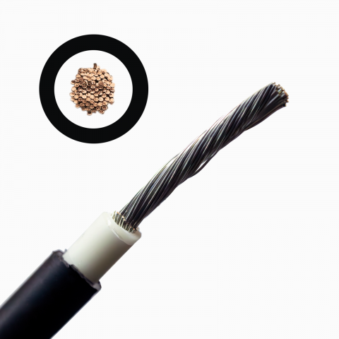 CABLURI SI CONECTORI - Cablu solar 6mm² – Negru