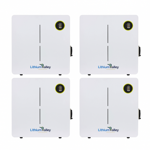 ACUMULATORI/BATERII - Lithium Valley 20kWh Baterie LifePO4. 51V, 400AH
