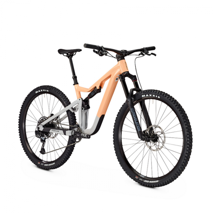 Bicicleta full suspension Focus Jam 6.8 29 Melon Lightgrey [2]