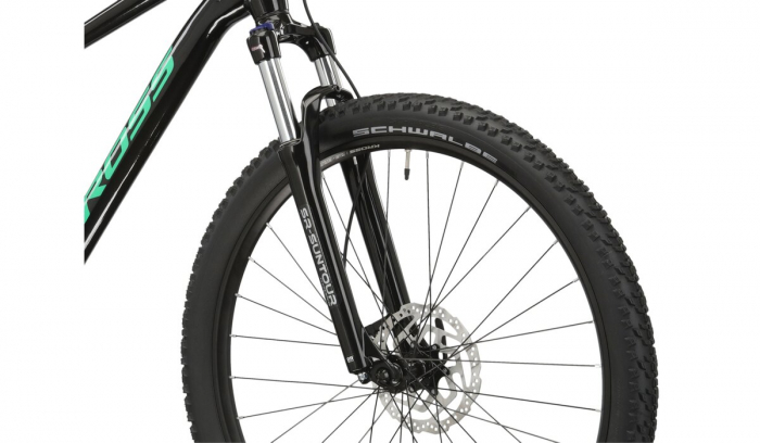 Bicicleta Kross Level 1.0 29" Negru /Verde  2024 M [8]