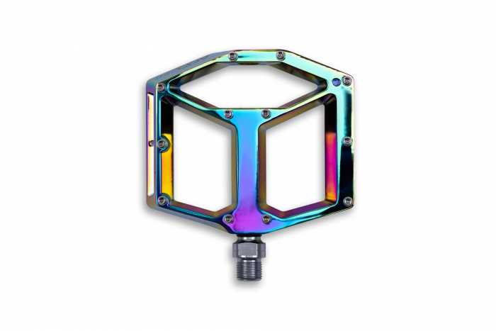 Pedale ACID Flat ALu Oil Slick pe rulmenti [3]