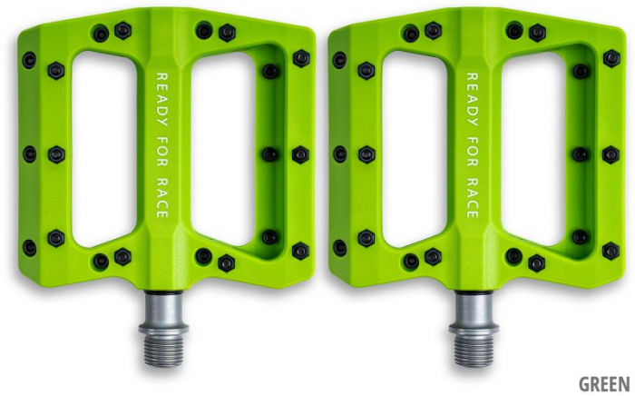 Pedale MTB RFR EPT platform, verde [2]