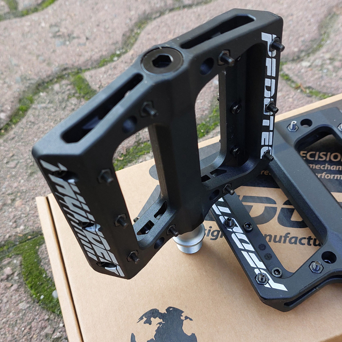 Pedale Pedotec Thunder 183, termoplastic, pe rulmenti [5]