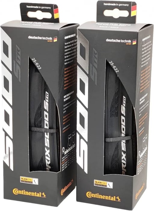 Set anvelope + camere (2buc) Continental Grand Prix 5000 cursiera [4]