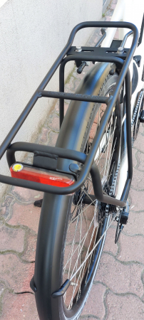 Bicicleta Electrica Sprint E-Trekking Faster Plus Lady 28 Alb Lucios - 533mm [4]