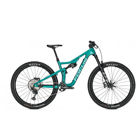 Mountain Bike - Bicicleta full suspension Focus Jam 8.9 29 Blue Green CARBON