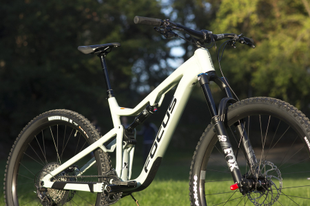 Bicicleta full suspension Focus Jam 6.9 Sky Grey L [4]