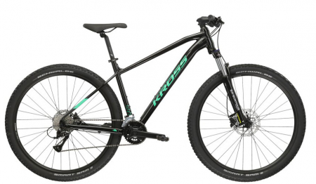 Bicicleta Kross Level 1.0 29" Negru /Verde  2024 M [0]