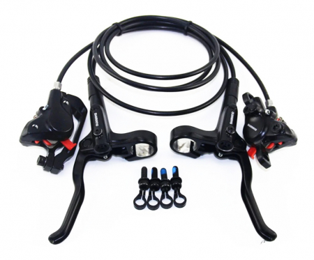 Frâne - Set Frana Hidraulica Disc Fata / Spate Shimano BL-MT200 1000/2000mm