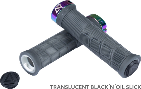 Mansoane / Ghidoline - Mansoane bicicleta ACID Disrupt Oil Slick Lock On