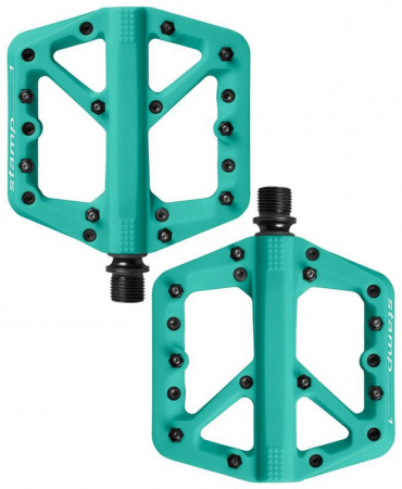 Pedale - Pedale CrankBrothers Stamp 1 Platform Small turcuaz