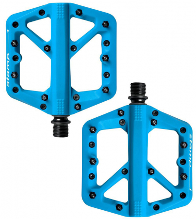 Pedale - Pedale CrankBrothers Stamp 1 Platform Small albastru