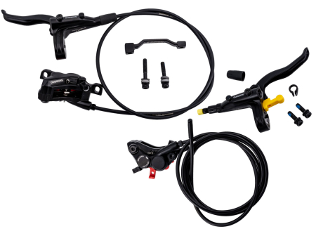 Frâne - Set frane SHIMANO BL-MT401/BR-MT420 cu 4 pistoane