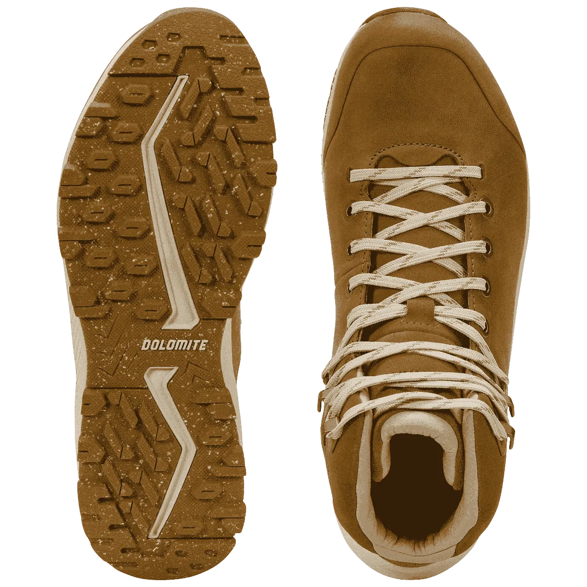 Dolomite Incaltaminte Dama Carezza Nabuk Mid-Mustar [4]
