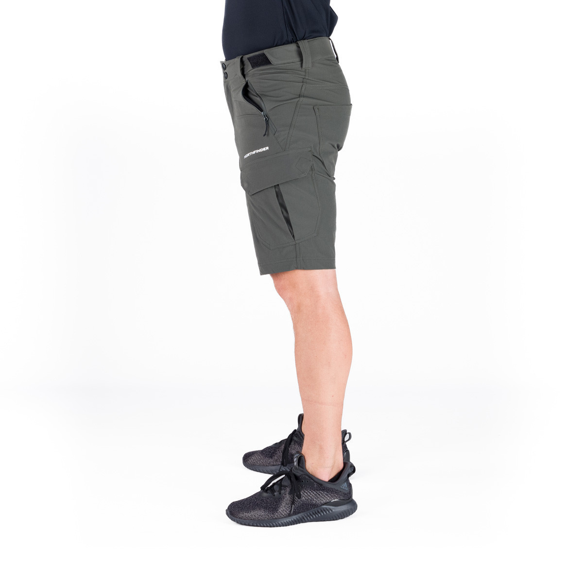 Northfinder Pantaloni Scurti Cargo Trekking Anthon Green [4]