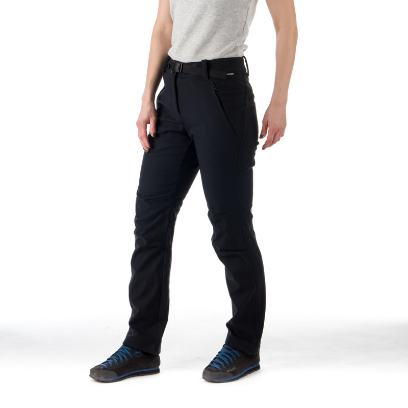 Northfinder Pantaloni Trekking Softshell Impermeabili Alanna Black [2]