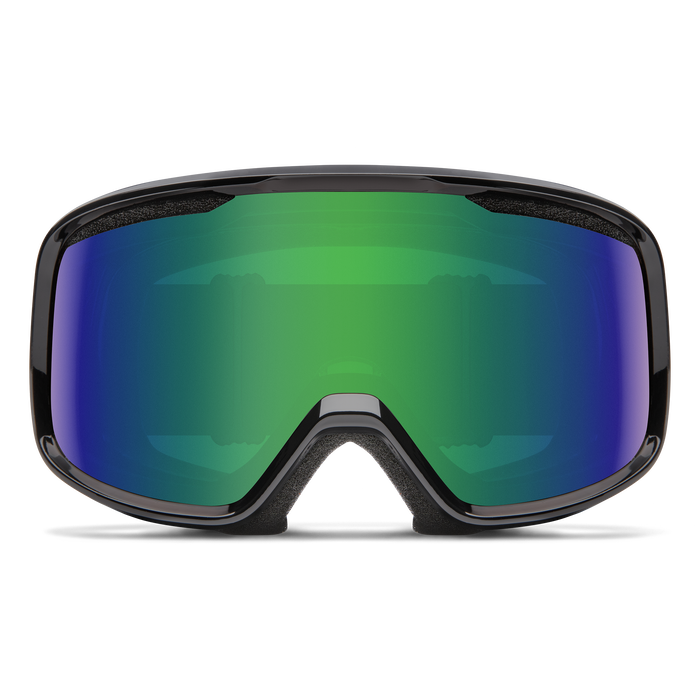 Ochelari Ski/Snowboard Smith Frontier Black Green SolX Mirror [4]