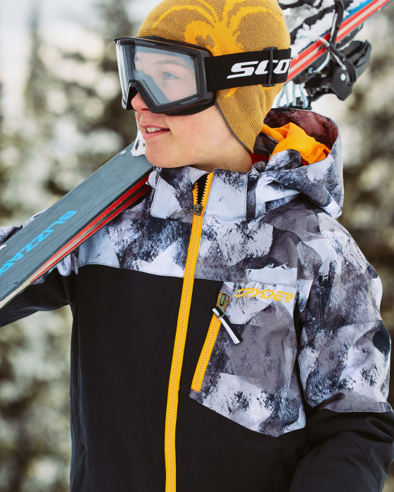 Spyder Geaca Impulse Down Black Camo [6]