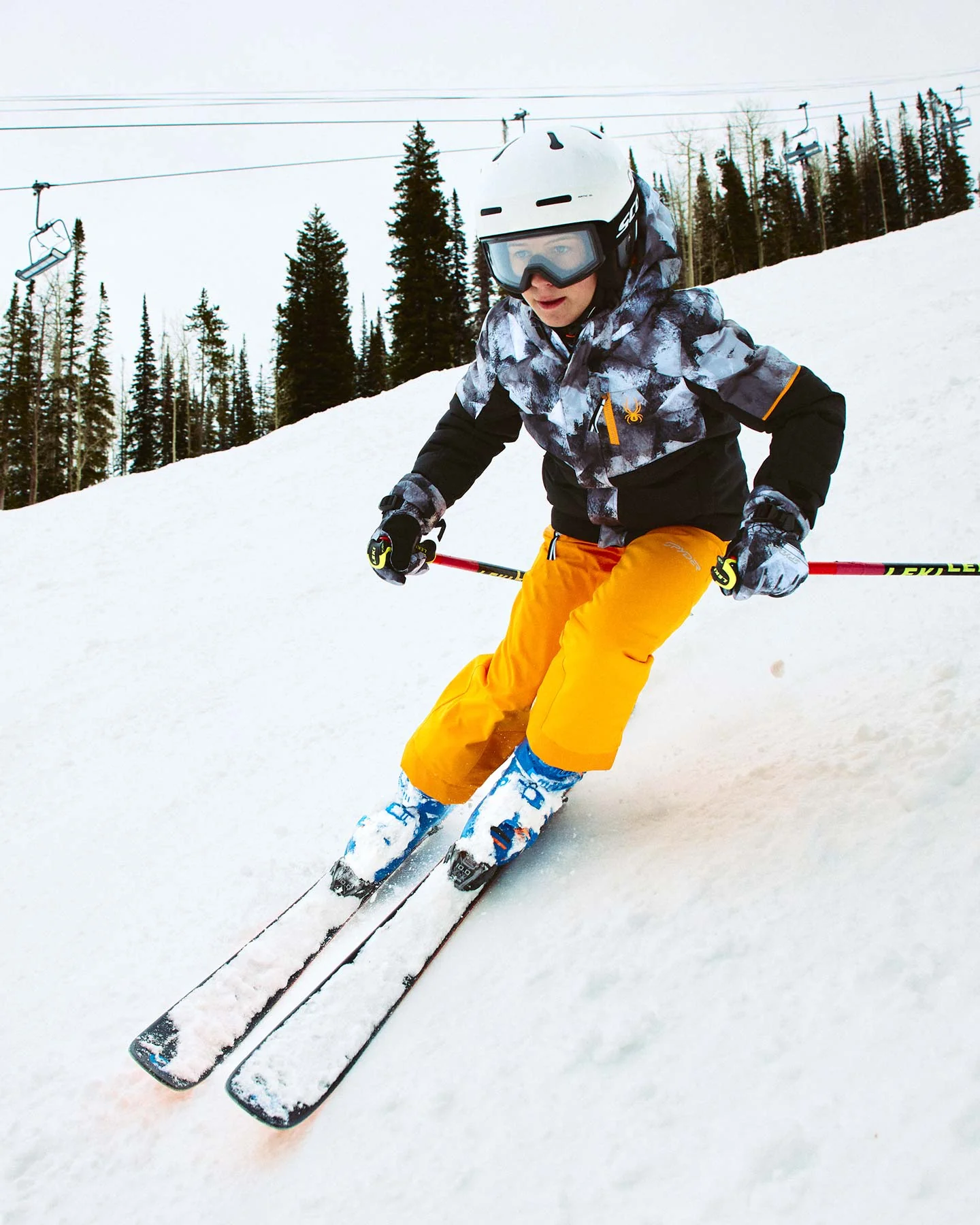 Spyder Geaca Impulse Down Black Camo [7]