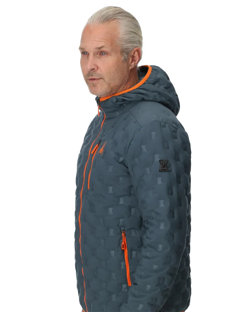 Spyder Geaca Puf Barbati Zenith Hoodie-Petrol [3]