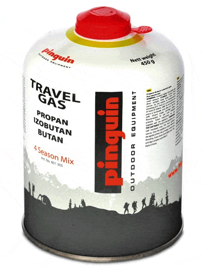 Arzatoare/Butelii camping - Butelie Pinguin Travel Gas 450g