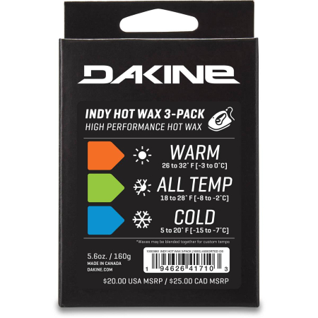 Ceara Dakine Indy Hot Wax 3 Pack