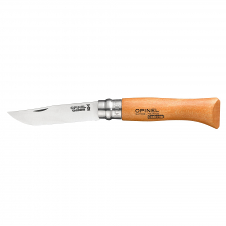Briceaguri - Cutit De Buzunar Opinel N°08,Carbon,8.5cm