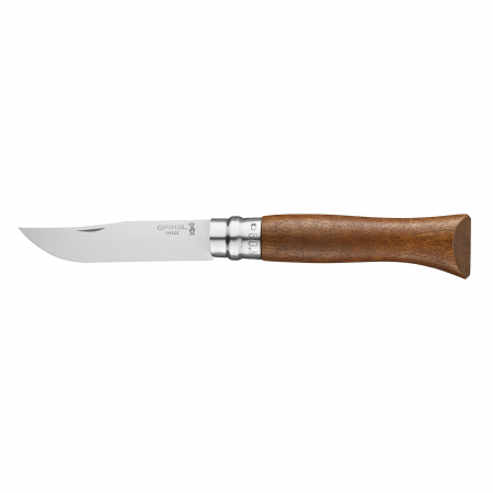 Briceaguri - Cutit De Buzunar Opinel N°09, Inox, 9cm, "Tradition Luxe", Walnut