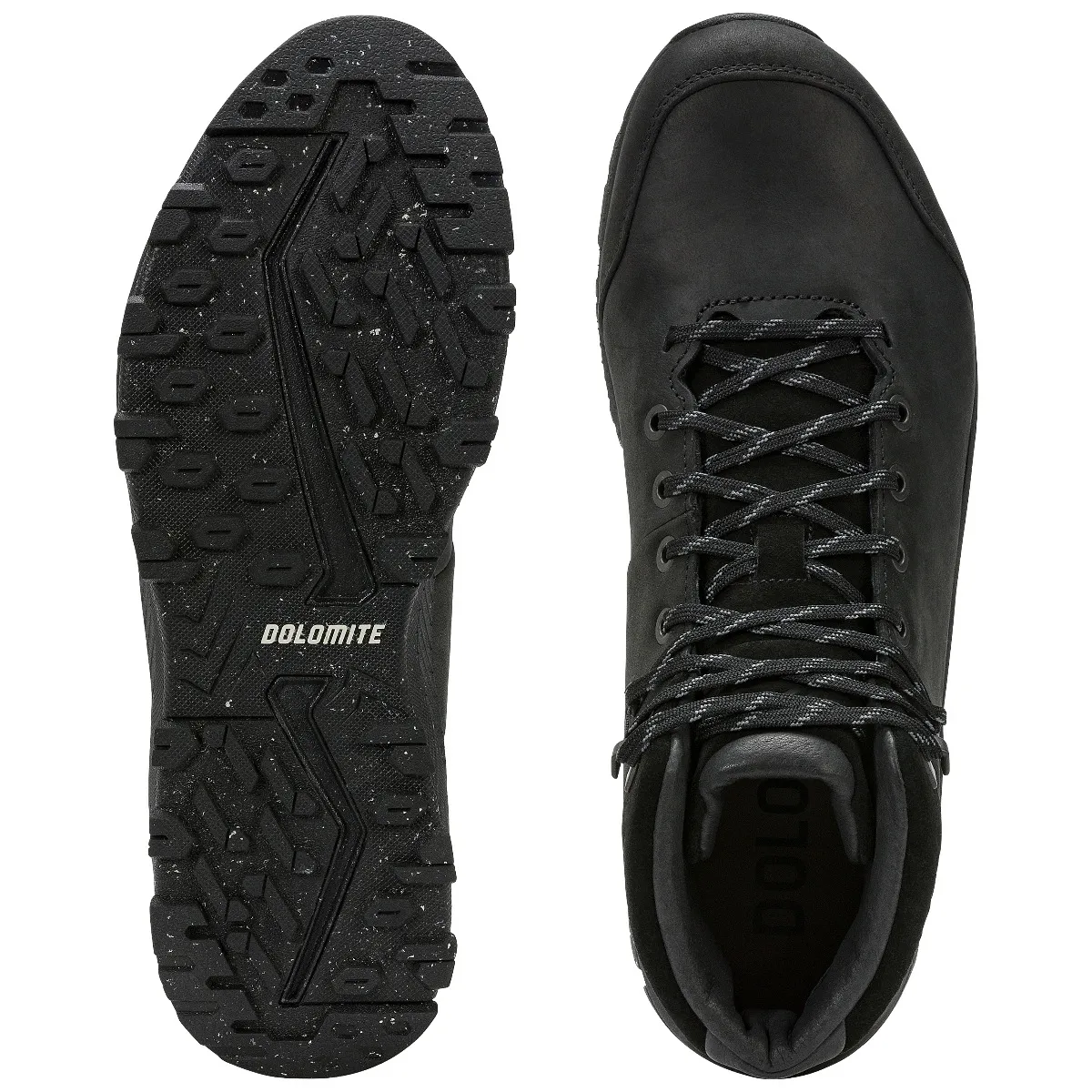 Dolomite Incaltaminte Barbati Carezza Nabuk Mid-Negru [4]