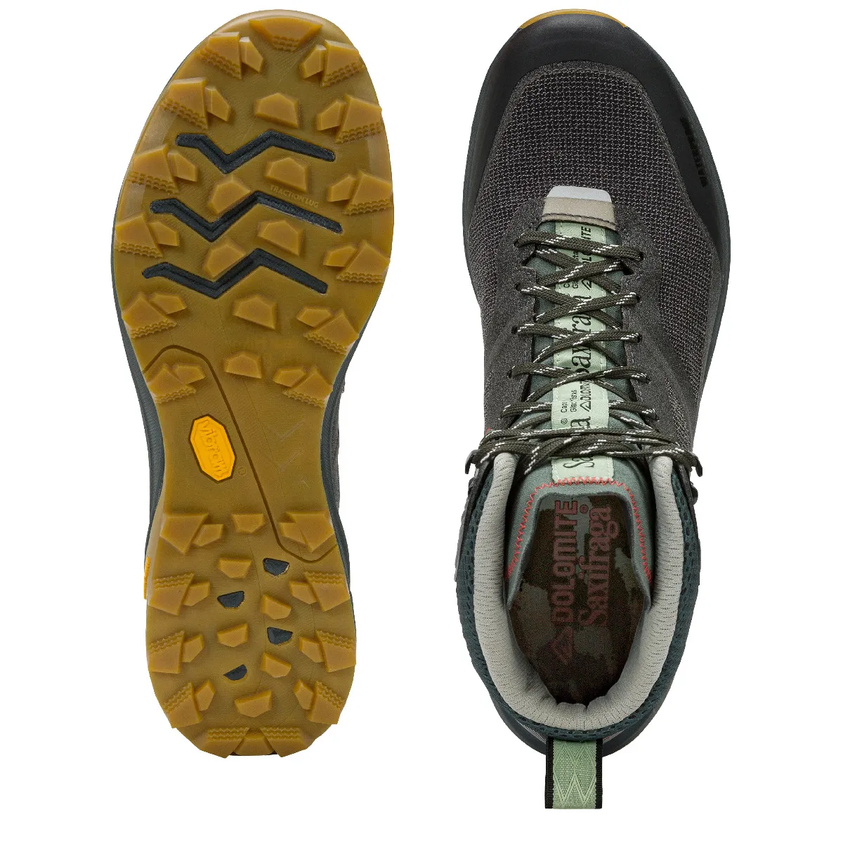 Dolomite Incaltaminte Drumetie Barbati Nibelia Saxifraga-Gri [4]