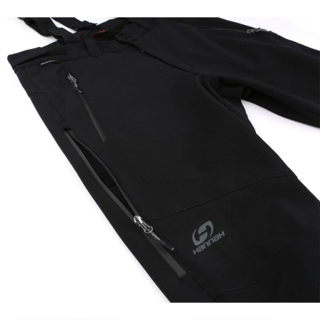 Hannah Pantaloni Ski/Trekking Softshell Samwell Black [2]