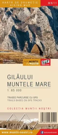 Camping - Harta de drumetie Muntii Gilau-Muntele Mare MN11