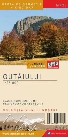 Camping - Harta de drumetie Muntii Gutaiului MN20