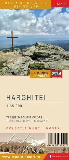 Camping - Harta de drumetie Muntii Harghitei MN21
