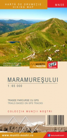 Camping - Harta de drumetie Muntii Maramuresului MN08