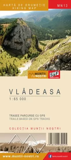 Camping - Harta de drumetie Muntii Vladeasa MN13