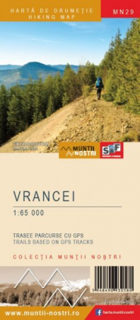 Camping - Harta de drumetie Muntii Vrancei MN29