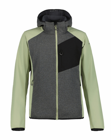 Jachete Outdoor - Jacheta Icepeak Trekking Softshell Danfort Green