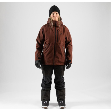 Jones Jacheta Ski/Snowboard W's Mountain Surf Parka Vulcan Red [1]