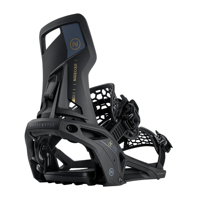 Legaturi Snowboard Nidecker Supermatic Black 2024/2025 [1]