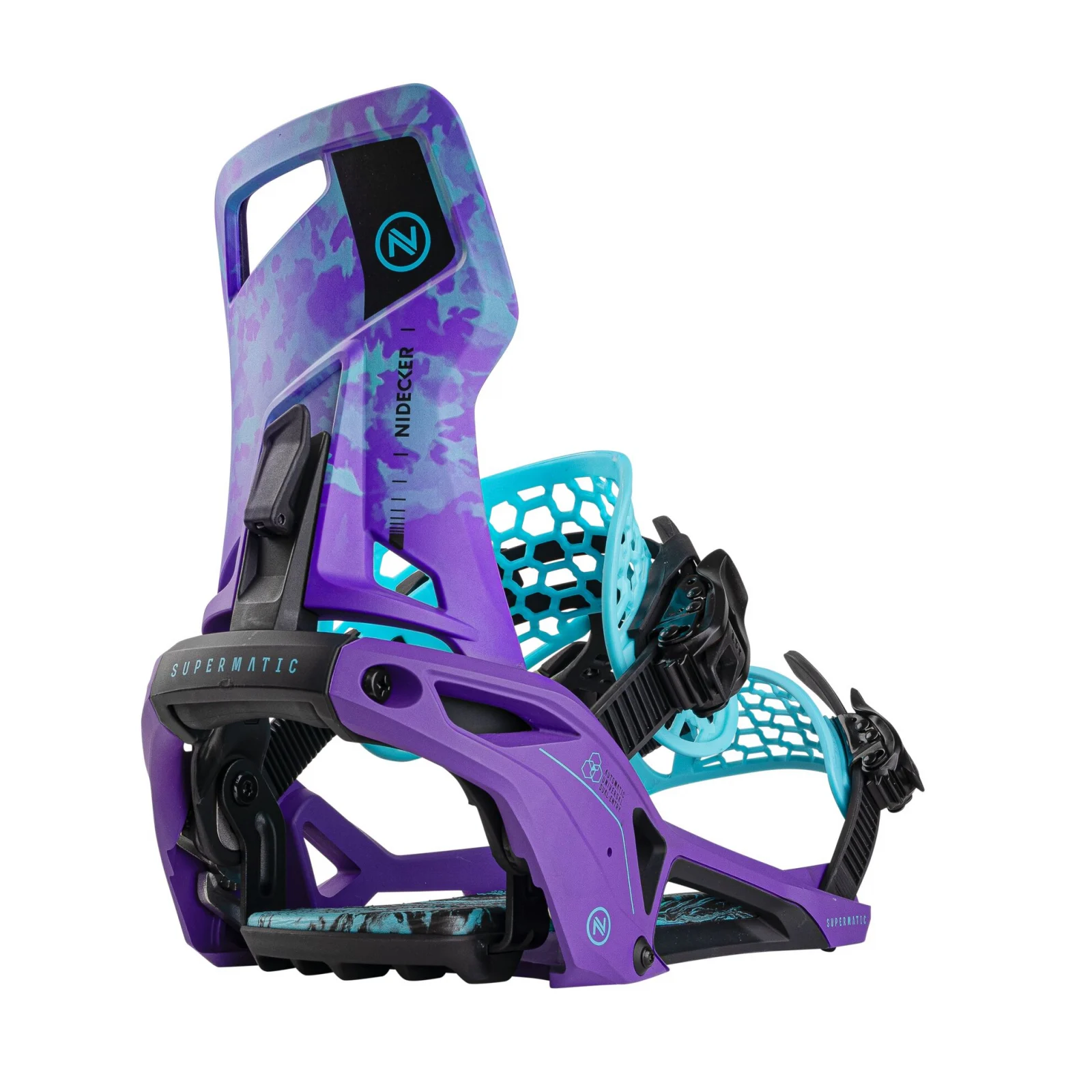 Legaturi Snowboard Nidecker Supermatic Joker Purple [2]