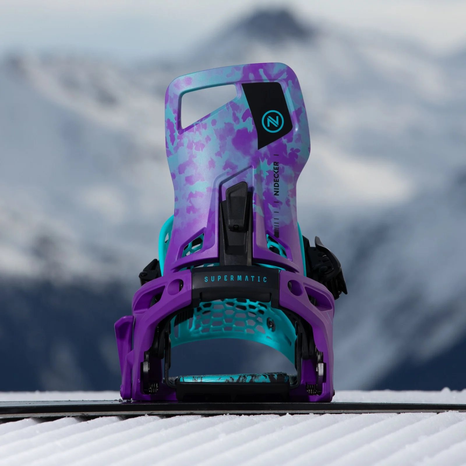Legaturi Snowboard Nidecker Supermatic Joker Purple [4]