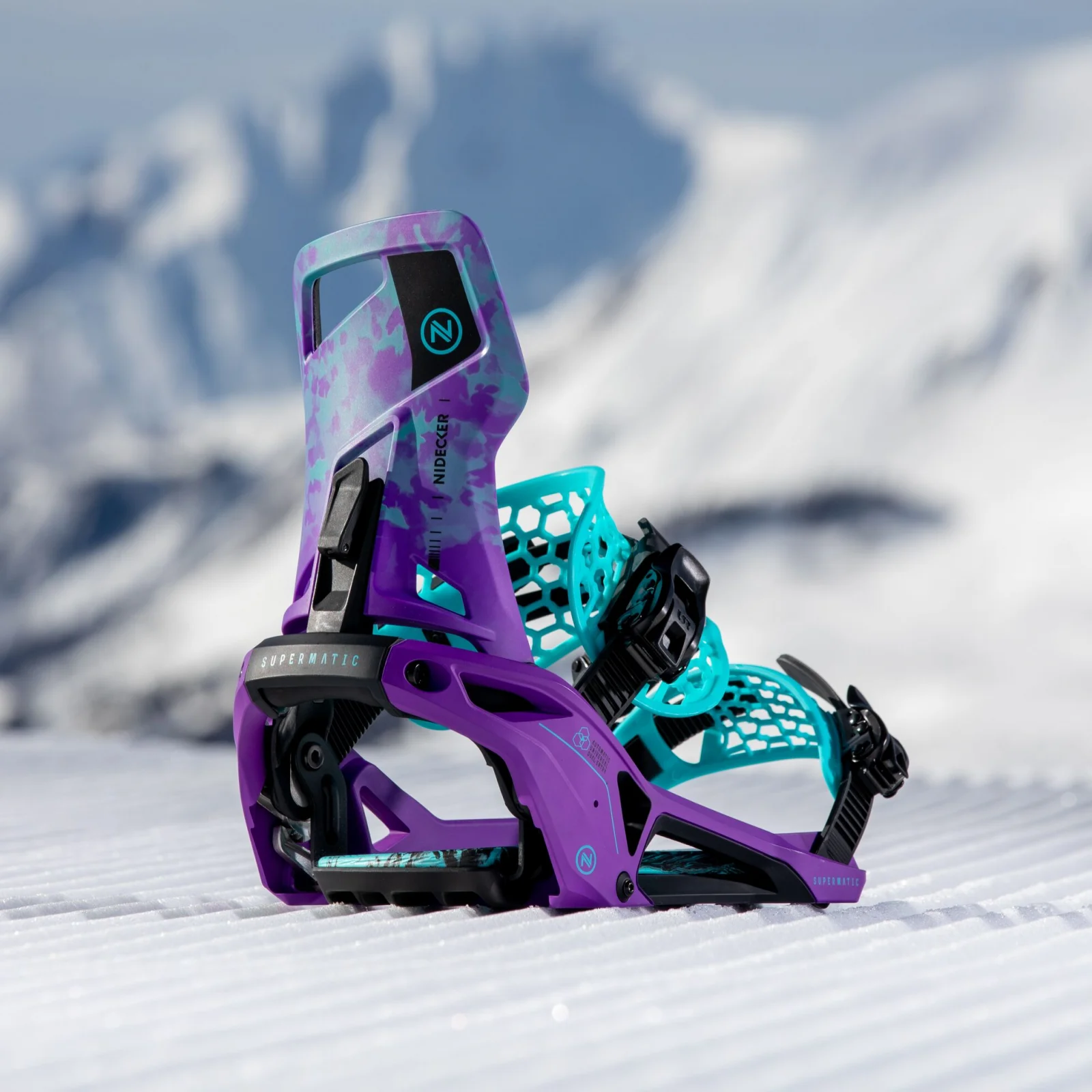 Legaturi Snowboard Nidecker Supermatic Joker Purple [6]
