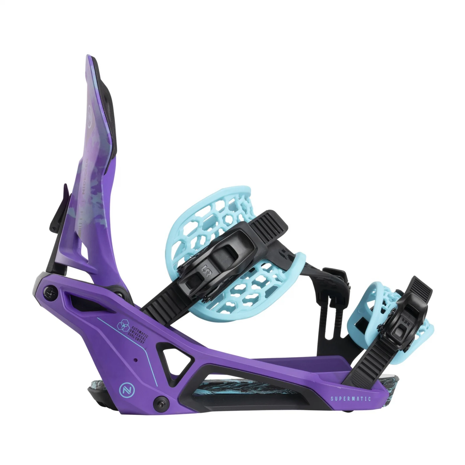 Legaturi Snowboard Nidecker Supermatic Joker Purple [5]