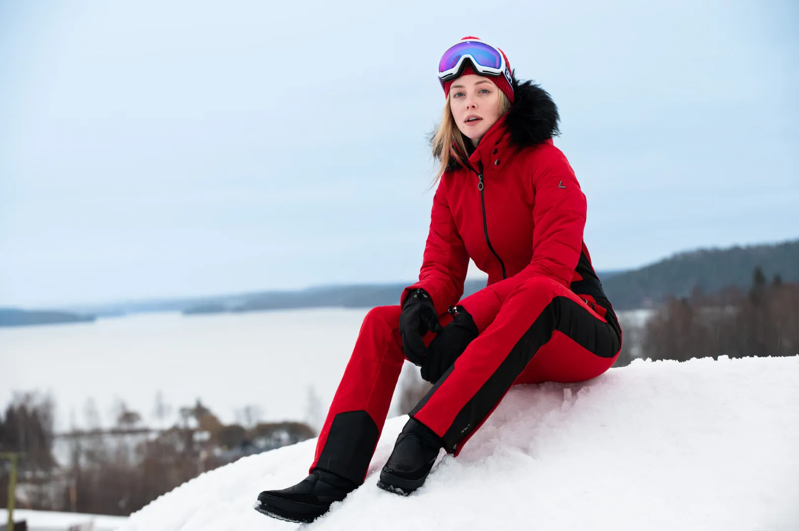 Luhta Overall Ski/Snowboard TERMISVAARA Red [4]
