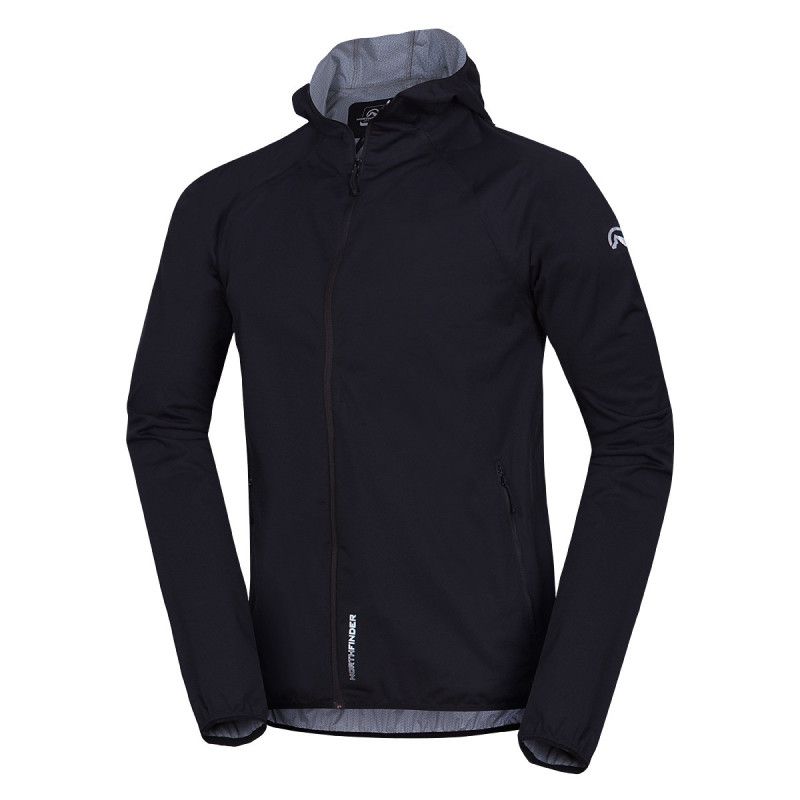 Jachete Outdoor - Northfinder Jacheta Trekking Impermeabila Kirby Black